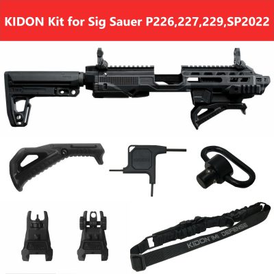 KIDON IMI Defense Innovative Pistol to Carbine Platform for Sig Sauer ...