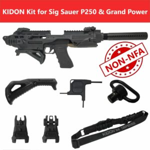 KIDON NON-NFA for Sig Sauer Sig Sauer 220,P250,P320,M17,M18,Grant Power 380,Q1,XCa...