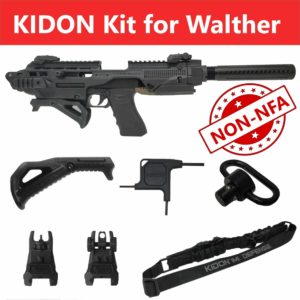 KIDON NON-NFA for Walther PPQ 5", 4"; 9mm/.40/.45 Calibers (IMI Defense)