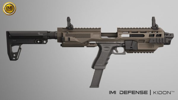 IMI Defense KIDON Innovative Pistol to Carbine Platform for S&W M&P, S&W M&P Pro 5', Girsan, Glock 21/34/35/41& EMTAN Ramon 2