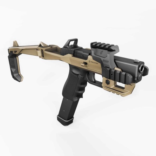 Recover Tactical Buttstock Extention & Upper Rail Combo for 20/20, 20/21, 20/22 & 20/80 Platforms 4