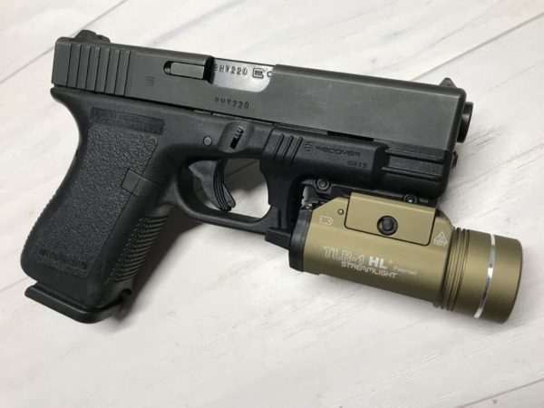 Recover Tactical GR19L Rail Adapter for the Glock 19 Gen 1 and 2 8