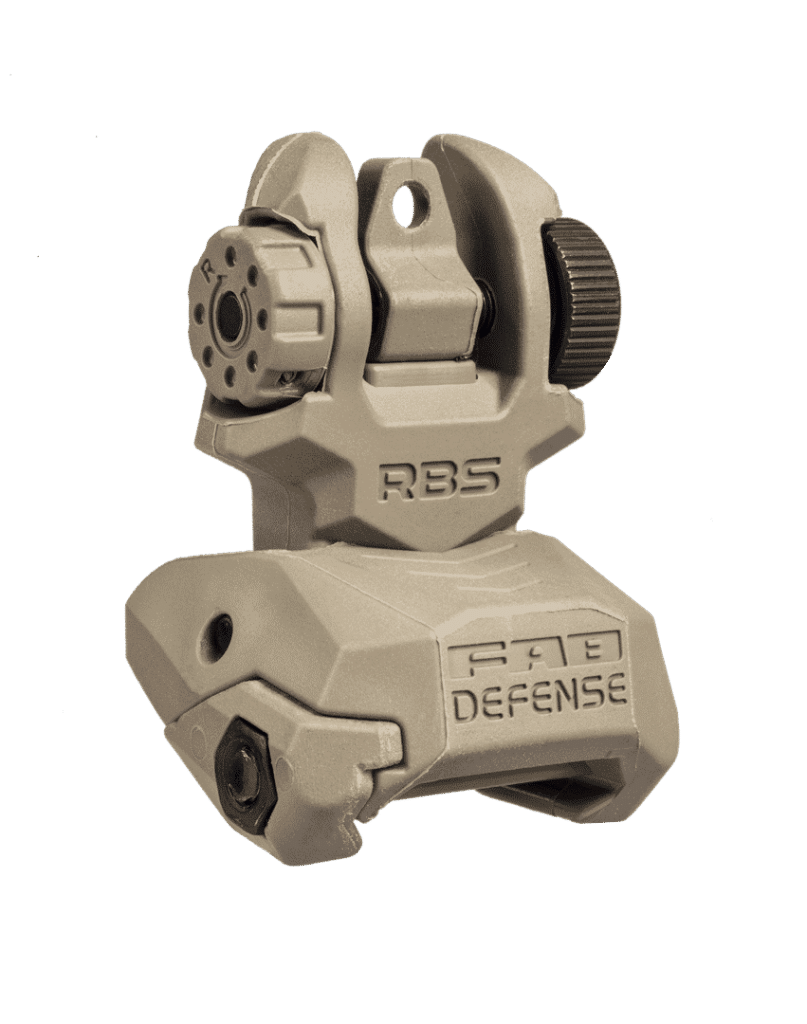 RBS FAB Defense Rear Back-Up Sight - YRSInc