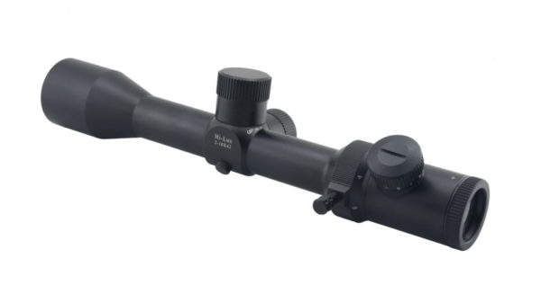 TAC-V210X42 PentaLux Hi-Lux Variable RifleScope w/ Green or Red Illuminated Ranging Reticle 3